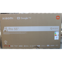 IŠPARDAVIMAS. Xiaomi QLED TV A Pro 2026 55'' | Xiaomi QLED TV A Pro 2026 | 55 | Smart TV | Google TV | 4K UHD | PAŽEISTA PAKUOTĖ | ELA5974EUSO