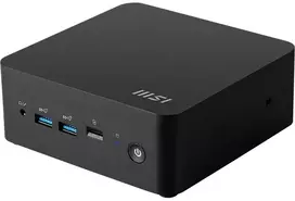 Mini desktop computer MSI Cubi NUC 1MG-244BEU Core 3 / 8GB / 512GB SSD / Wi-Fi 6E + BT / 2×2.5Gbps / Windows 11 Pro (juodas)