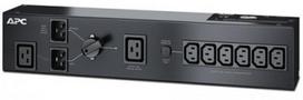 APC SERVICE BYPASS PANEL 230V 16A BBM IEC C20 INPUT, (6) IEC C13 (1) C19 OUTPUT