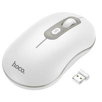 HOCO belaidė kompiuterio pelė 2,4G 1600 dpi GM21 balta
