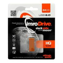 Imro USB atmintinė 64GB USB 2.0 Edge auksinė
