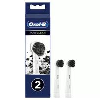 Oral-B Pure Clean Charcoal elektrinių dantų šepetėlių galvutės