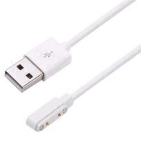 Magnetinis įkroviklis laikrodžiui Q55A / Q112A, USB, 50 cm, baltas