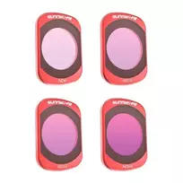 Sunnylife ND filtrų rinkinys Osmo Pocket 4 / 3 (ND8, ND16, ND32, ND64)