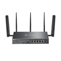 Wireless Router|TP-LINK|Omada 4G+ Cat6 AX3000 Gigabit VPN Router|Wi-Fi 6 (802.11ax)|Data speed 2402Mbit/s|Ethernet WAN Ye