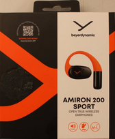 SALE OUT. Beyerdynamic AMIRON 200 Open TWS earphones with charging case and USB cable, Sport Sample DEMO | Beyerdynamic DEMO