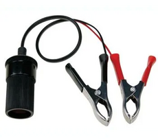 Auto maitinimo ilgiklis 12V 0.3m su gnybtais