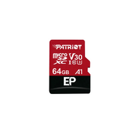 Micro SD korta 64GB, V30, UHS-I, Patriot, PEF64GEP31MCX