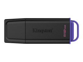 KINGSTON 512GB Portable USB 3.2 Bk/Purp