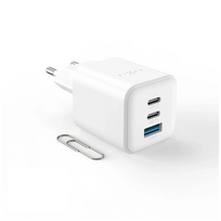 Fixed Mini 2x USB-C and USB GaN Charger 65W