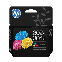 Kasetė tinkanti HP No.302XL/304XL (B7RT8AE) CMY 300psl OEM