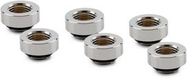 Thermal Grizzly DeltaMate Extender Fitting - MF7, Gloss nickel, zestaw 6 sztuk (TG-DM-FIT-6305) | TG-DM-FIT-6305 | 4260711993367