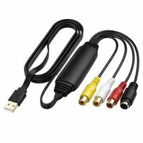 Išmaniojo (Smart TV) ir televizoriaus priedas Vaizdo įrašymo kortelė USB 2.0, RCA į USB, 1 vnt.