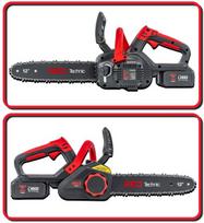 Akumuliatorinis grandininis pjūklas RED TECHNIC RTPAK0124 | 21 V | 2× 4,0 Ah | 12”