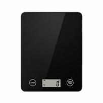 Virtuvinės svarstyklės Virtuvinės elektroninės svarstyklės LCD, 5 kg, stiklas, 1 g
