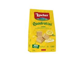 Vafliai Loacker Quadratini Lemon, 125 g x 12