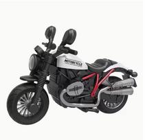 Žaislinis motociklas, white