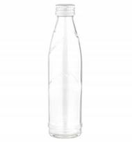 Stiklinis buteliukas vandeniui ir sultims su užsukamu dangteliu 200 ml