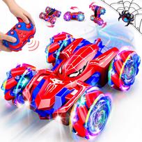 RC akrobatinis automobilis su LED apšvietimu, valdomas nuotoliniu būdu