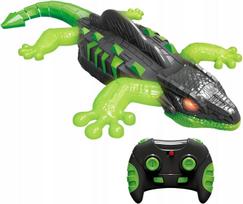 Nuotoliniu būdu valdoma driežas su LED efektais Gecko Fresh, vaikšto sienomis