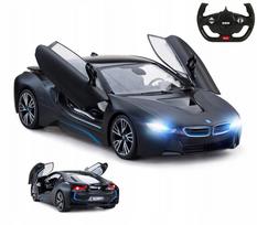 Nuotoliniu pultu valdoma BMW i8 Rastar 1:14, su atidaromomis durimis ir šviesomis