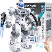 Nuotoliniu pultu valdomas išmanusis robotas, valdomas gestais