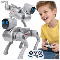 Interaktyvus programuojamas robotas šuo, valdomas balsu ir programėle