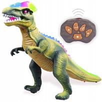 Nuotoliniu būdu valdomas T-Rex dinozauras: eina, riaumoja, šviečia, šoka