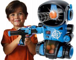 Žaislinis šaudymo robotas su dviem šautuvais ir 24 kamuoliukais, vaikams