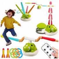 Vaikiškas žaidimų rinkinys ARCADE TOY: dinozauras, šokdynė, taikinys