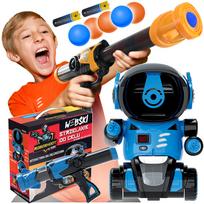Žaidimų automatas vaikams ROBOT SHOOTING RANGE, su 2 pistoletais ir 24 kamuoliukais
