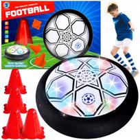 Šviečiantis levituojantis futbolo kamuolys su LED