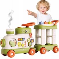 Vaikiška mokomoji stumdomoji dviratukė RIDER TRAIN