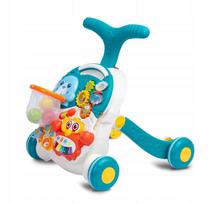 Vaikštynė vaikams Toyz SPARK 2in1, interaktyvi, edukacinė, žydra