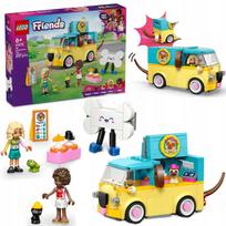 LEGO 42678 Friends gyvūnų furgonas su aksesuarais + PDF katalogas