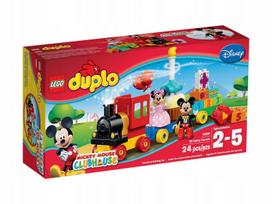 Konstruktorius LEGO 10597 Duplo Mikio ir Minės gimtadienio traukinys