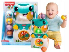 Interaktyvus kūdikių žaislas FISHER PRICE MEAN FROG, nuo 6 mėn.