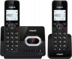 Belaidis telefonas su autoatsakikliu senjorams, 2 rageliai, juodas