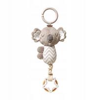 Kūdikio žaislas barškutis BabyOno PENDANT su varpeliu KOALA COCO