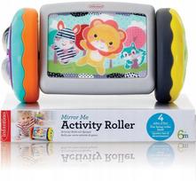 Vystymosi žaislas INFANTINO Roller 3D su veidrodžiu, lavinantis ropojimą, 315069
