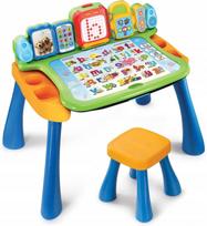 Mokomasis staliukas VTech su lietimui jautriu ekranu, anglų raidžių rašymu ir muzika