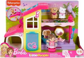 Žaislų rinkinys FISHER-PRICE LITTLE PEOPLE Barbie gyvūnų priežiūros SPA (HJW76)