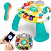 Interaktyvus lavinamasis staliukas su muzikine panele ir „Bluetooth“ funkcija RICOKIDS