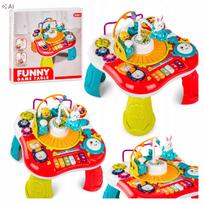 Interaktyvus edukacinis vaikiškas pianinas-staliukas