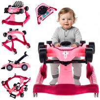 Vaikiškas vaikštynė SUN BABY, interaktyvi, 3in1, su garsais, Formulė 1