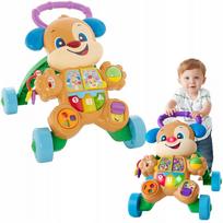 Vaikščiojimo stumdukas Fisher Price Learn and Laugh šuniukas