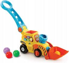 Interaktyvus VTech Baby ekskavatorius su kamuoliukais, 12–36 mėn., vokiškas