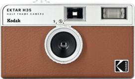 Analoginis fotoaparatas Kodak EKTAR H35, rudas