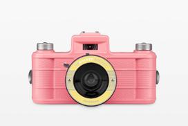 Fotoaparatas Lomography Sprocket Strawberry Fusion