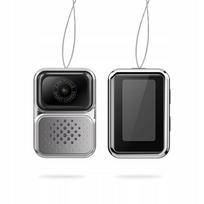 Mini skaitmeninis fotoaparatas XREC X3, 2 MP, su LCD ekranu, pakabukas